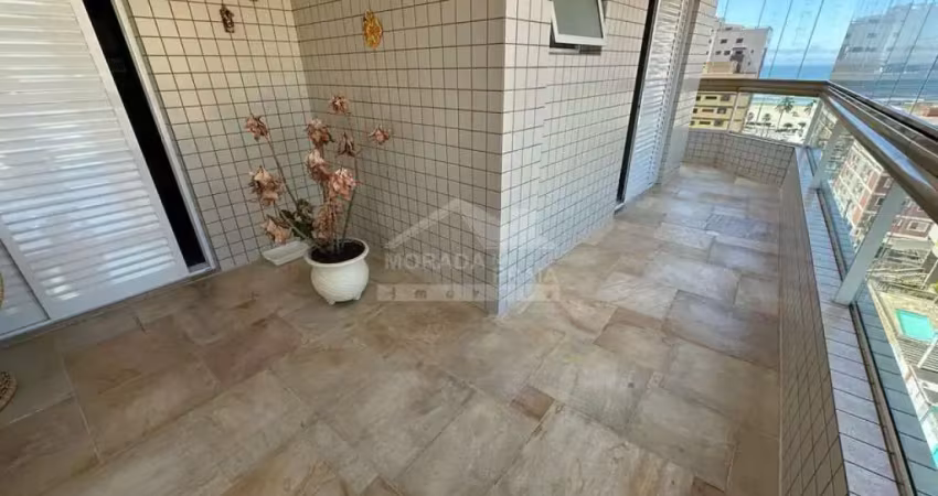 Apto alto padrão c/ 3 dorm, sacadas, lazer, só imobiliária em praia grande.