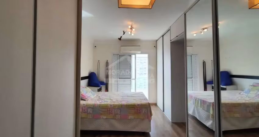Apartamento semi mobiliado no canto do forte, 3 suítes, sacadas, 2 vagas, confira em praia grande.