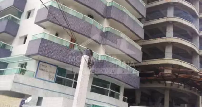 Apartamento mobiliado no caiçara, 2 dormitórios, lazer, confira na imobiliária em praia grande.
