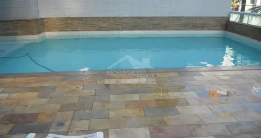 Apartamento 2 dormitórios, lazer completo, 50 metros mar. confira na imobiliária em praia grande.