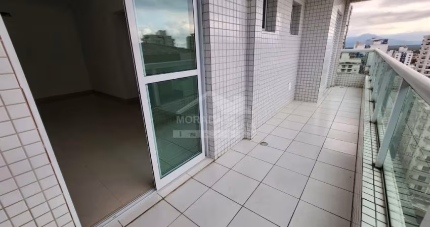Apartamento VISTA LATERAL AO MAR na Guilhermina, 2 dormitórios, 1 vaga, confira em Praia Grande.