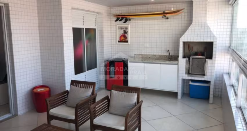 Apartamento na Guilhermina, 4 suítes, 3 vagas, lazer, confira na imobiliária em Praia Grande.