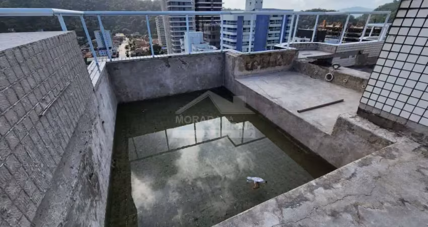 Cobertura no Canto do Forte, 4 suítes, terraço gourmet, 5 vagas, lazer, confira em Praia Grande.