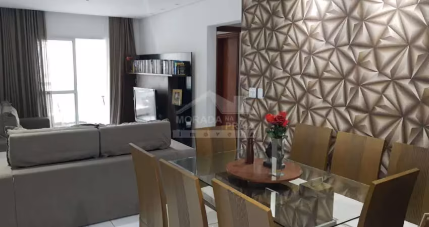 Apartamento na tupi, 2 suítes, terraço gourmet, só na imobiliária em praia grande.