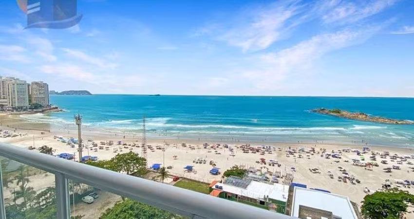Aptode Luxo com Vista Panorâmica para o Mar - Praia das Pitangueiras - Guarujá