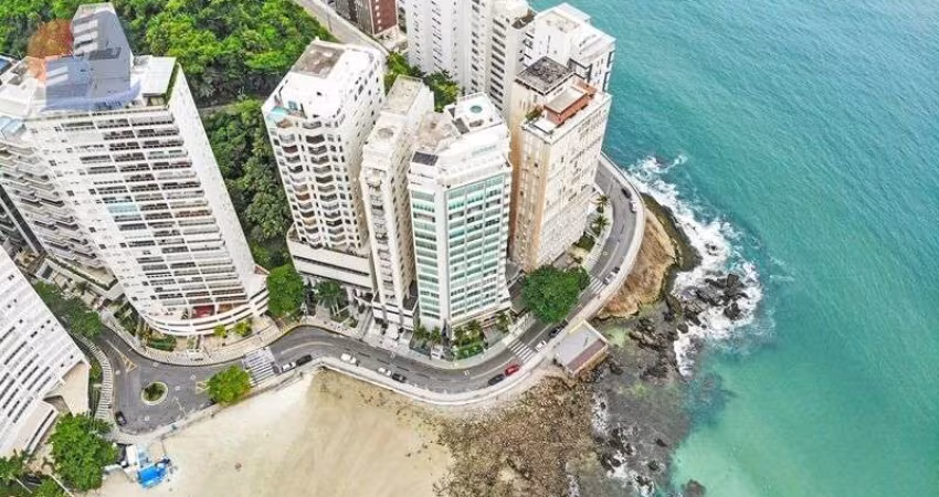 Apartamento Luxo Frente Mar na Praia das Pitangueiras, com 4 Quartos e Vista Incrível