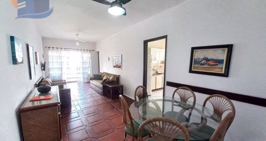 AMPLO APARTAMENTO DE FRENTE COM SACADA A 250 METROS DO MAR