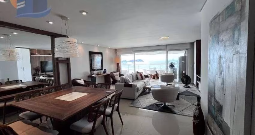 Pé na Areia Vista Privilegiada ao Mar Praia da Enseada - Guarujá.