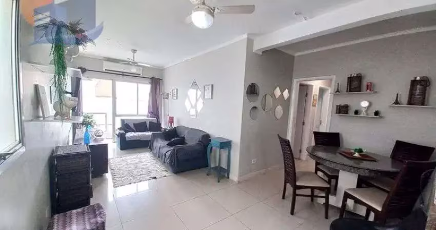 Localização privilegiada c/sacada/03 dorms na praia da enseada - guarujá!