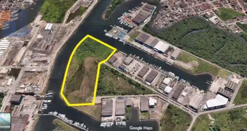 Terreno comercial à venda na Avenida Paulo Eduardo Castrucci, CING, Guarujá