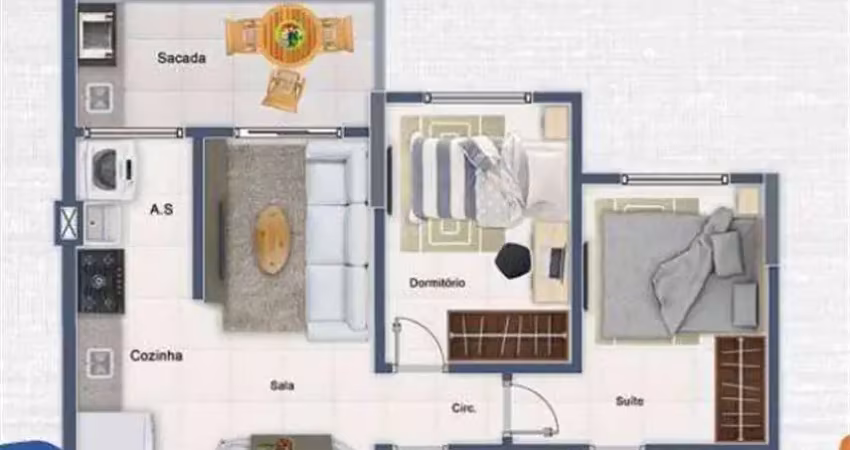 Apartamento com 2 quartos à venda na RUA FORTE, 1035, Canto do Forte, Praia Grande