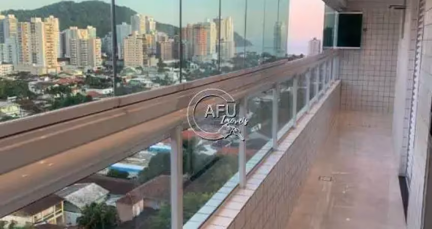 Apartamento para locação no bairro canto do forte
2 dormitórios sendo 2 suites 
varanda gourmet com vista livre e vista mar
semi mobiliado
2 vagas de garagem
lazer completo
90m2 r$ 4.500,00