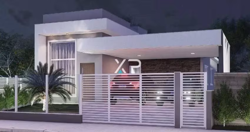 Casa sozinha no terreno em forquilhas à venda com 3 quartos/suíte | xp2298