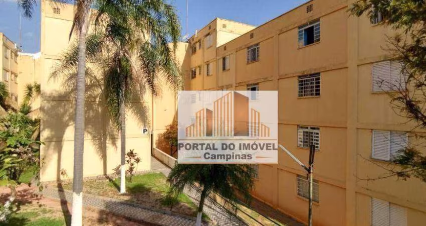 Apartamento com 2 dormitórios à venda, 57 m² por R$ 185.000,00 - Parque Residencial Vila União - Campinas/SP