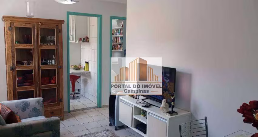 Apartamento com 2 dormitórios à venda, 57 m² por r$ 240.000,00 - vila proost de souza - campinas/sp