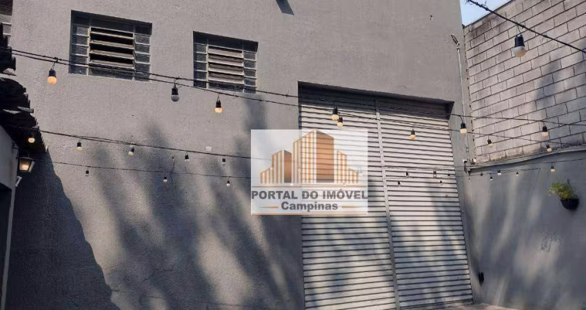 Barracão à venda, 455 m² por R$ 890.000,00 - Jardim Campos Elíseos - Campinas/SP