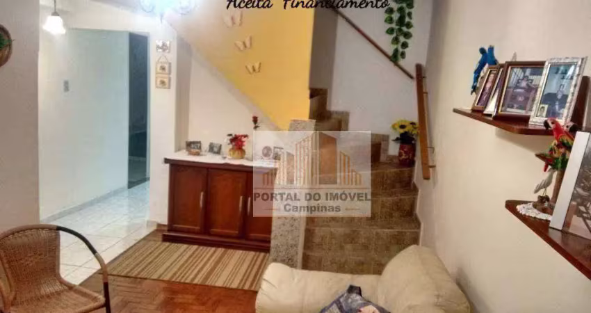 Casa com 3 dormitórios à venda, 107 m² por r$ 450.000,00 - vila iapi - campinas/sp