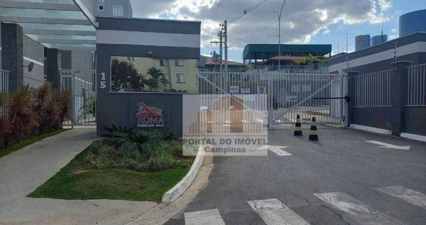 Apartamento com 2 dormitórios para alugar, 44 m² por R$ 1.445,00/mês - Jardim Capivari - Campinas/SP