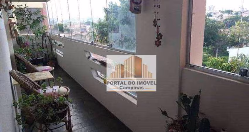 Apartamento com 2 dormitórios à venda, 63 m² por R$ 280.000,00 - Vila Paraíso - Campinas/SP