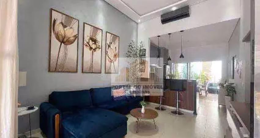 Casa com 2 dormitórios à venda, 86 m² por r$ 731.000,00 -  jardim residencial nova veneza - indaiatuba/sp