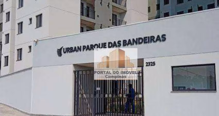 Apartamento com 2 dormitórios para alugar, 42 m² por R$ 2.180,00/mês - Jardim Ipaussurama - Campinas/SP