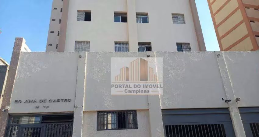 Apartamento com 1 dormitório à venda, 49 m² por r$ 180.000,00 - botafogo - campinas/sp