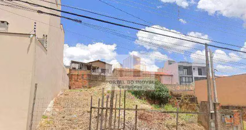 Terreno à venda, 125 m² por r$ 181.000,00 - parque jambeiro - campinas/sp