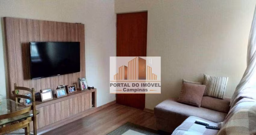 Apartamento com 2 dormitórios à venda, 48 m² por R$ 200.000,00 - Parque São Jorge - Campinas/SP