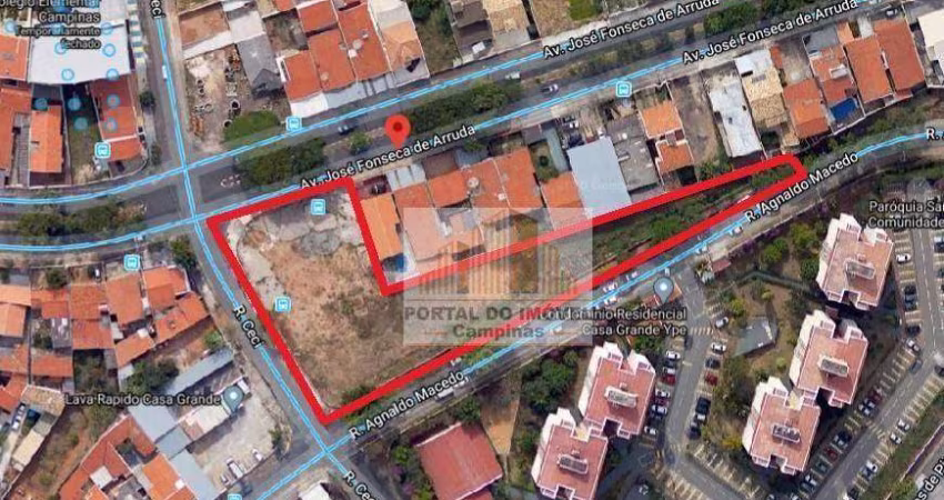 Terreno à venda, 3405 m² por R$ 3.500.000,00 - Jardim das Oliveiras - Campinas/SP