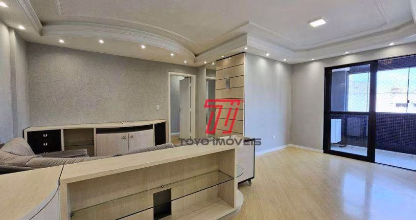 Apartamento com 3 dormitórios para alugar, 98 m² por R$ 5.589,85/mês - Portão - Curitiba/PR