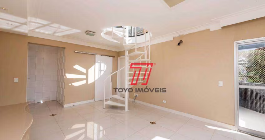 Cobertura com 3 dormitórios à venda, 182 m² por R$ 1.370.000,00 - Água Verde - Curitiba/PR