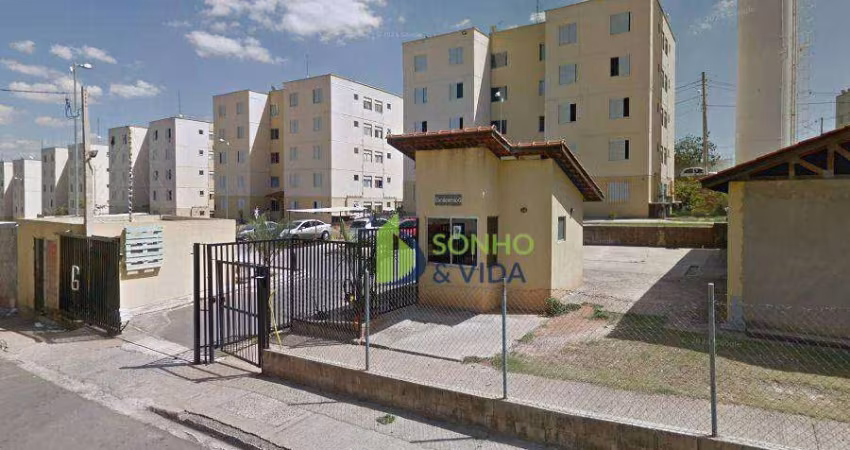 Apartamento com 2 dormitórios à venda, 45 m² por R$ 50.000 - Jardim Bassoli - Campinas/SP