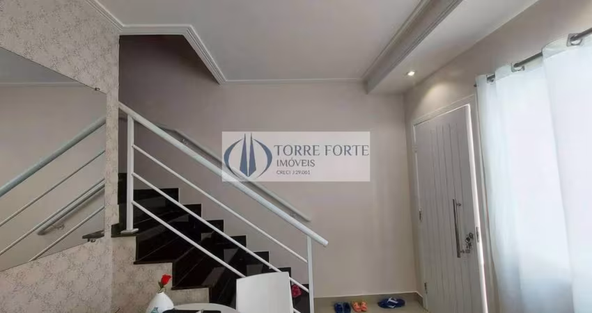 Sobrado 2 dormit´rios 2 suites e 1 vaga em Condominio na Vila Bela
