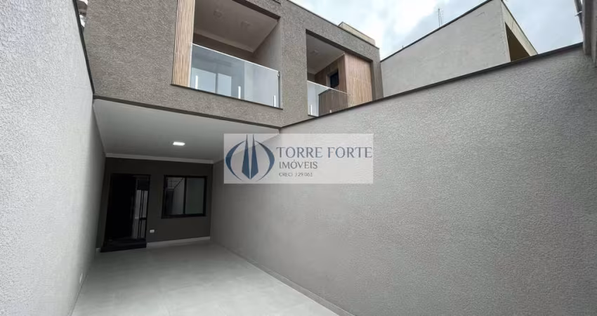 Sobrado novo, 3 suítes, 2 vagas, 158 m2, na Vila Carrão