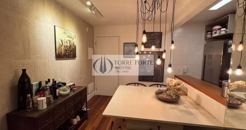 Lindo apartamento com 1 dormitorio 1 vaga no tatuapé.