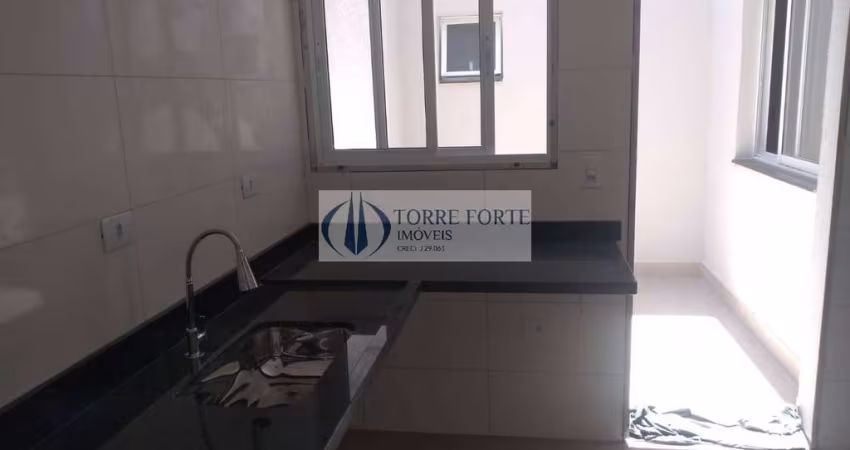 Apartamento com 2 dormitorios 2 suites com vaga sem condominio santo andre