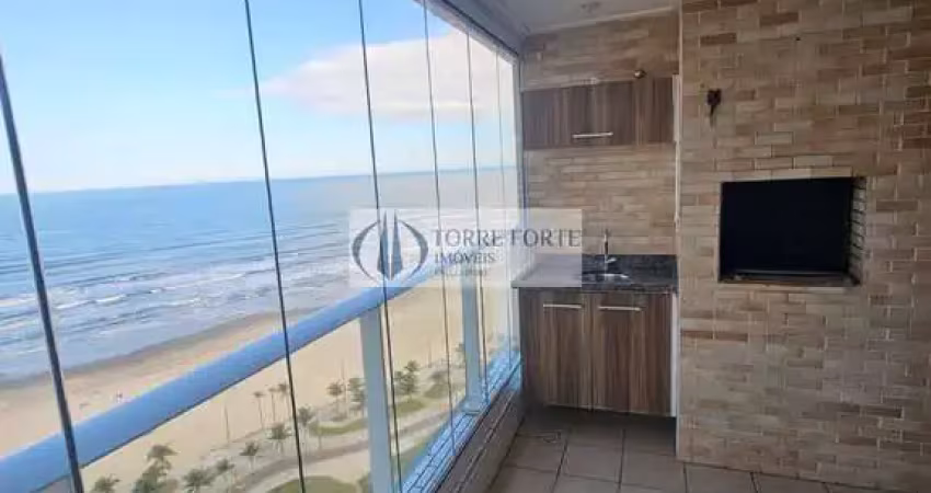 Lindo apartamento frente p o Mar 2 dormitórios , 1 suíte 1 vaga com piscina