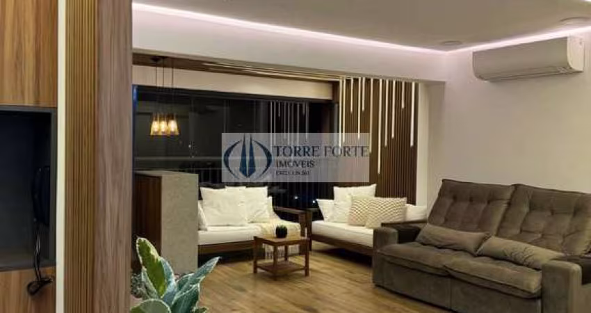 Lindo apartamento 2 dormitórios, 1 suíte 1 vaga com varanda gourmet