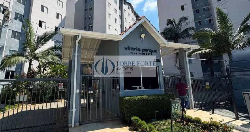 Lindo apartamento 2 dormitório, 1 vaga livre na costa barros