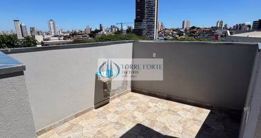 Apartamento cobertura com 2 dormitorios sem vaga na Guilhermina esperança.