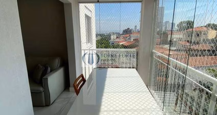 Maravilhoso Apartamento com 2 dormitórios no Tatuapé com Varanda