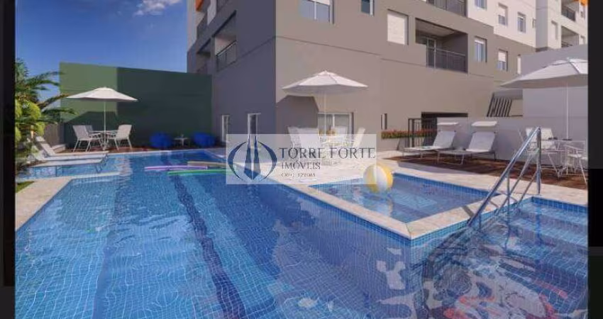Lindo Apartamento com varanda integrada 2 quartos 1 vaga na Vila Carmosina