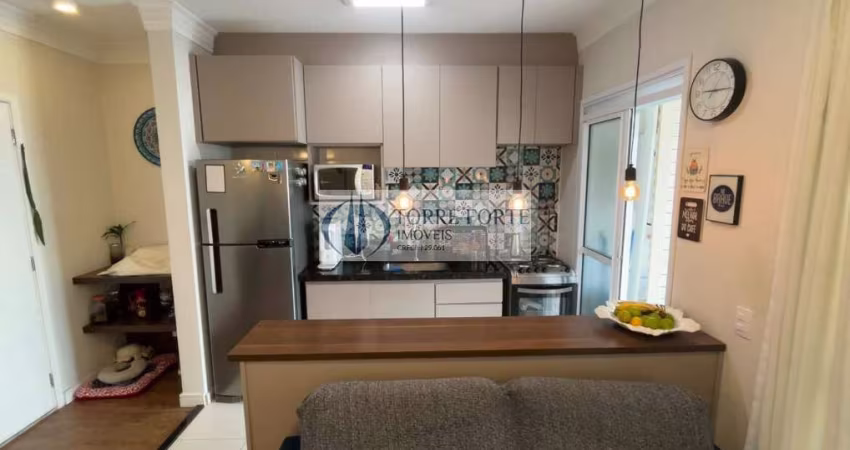 Lindo Apartamento com Varanda 2 dormitorios 1 suite 1 vaga na Vila Prudente