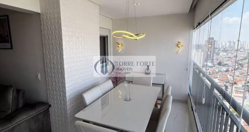 Lindo apartamento 2 dormitórios 1 suíte, 1 vaga na Mooca porteira fechada
