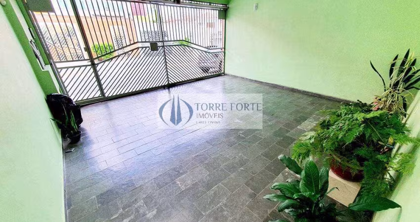 Sobrado 3 suítes, 5 banheiros, edícula, 134 m2, 2 vagas, na Vila Formosa