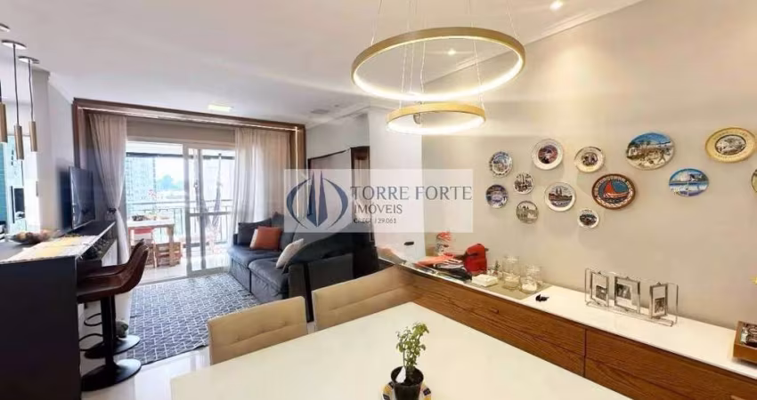 Lindo apartamento 3 dormitórios, 1 suíte , 2 vagas com varanda gourmet