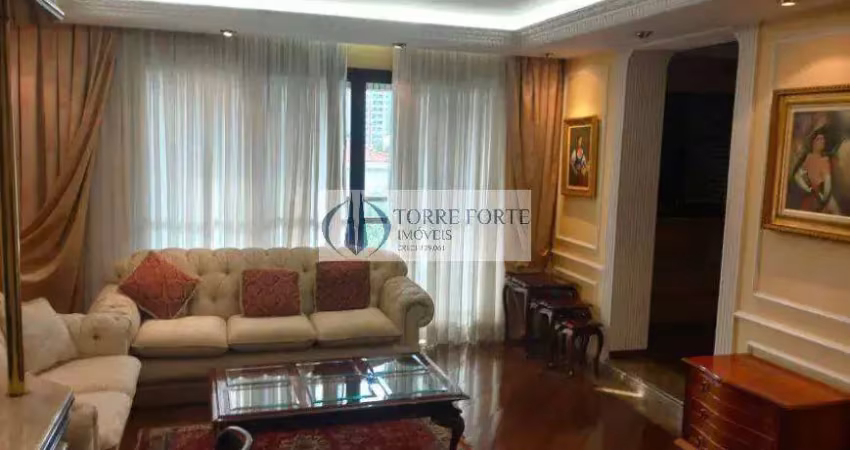 Apartamento 3 dormitórios suítes, 180m2, 5 banheiros, 2 vagas, no Tatuapé