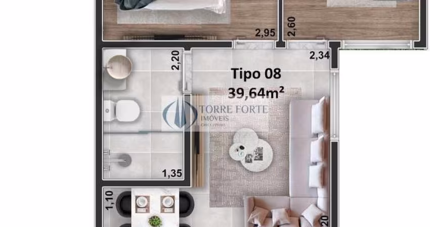 laçamento apartamento 1 e 2 dormitórios na Vila Matilde