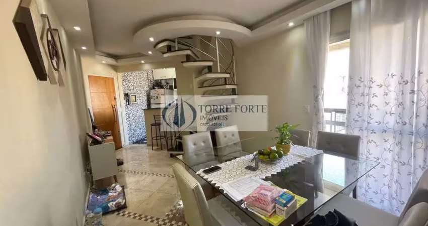 Apartamento cobertura, 2 dormitórios, 2 vagas, no Jardim ;Vila Formosa