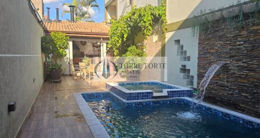 Lindo sobrado 4 dormitórios ,2 suítes, 4 vagas com piscina